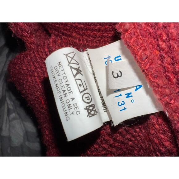 Saint James wool blend Cardi jacket - size 3/ fits like a Large - Picture 5 of 9